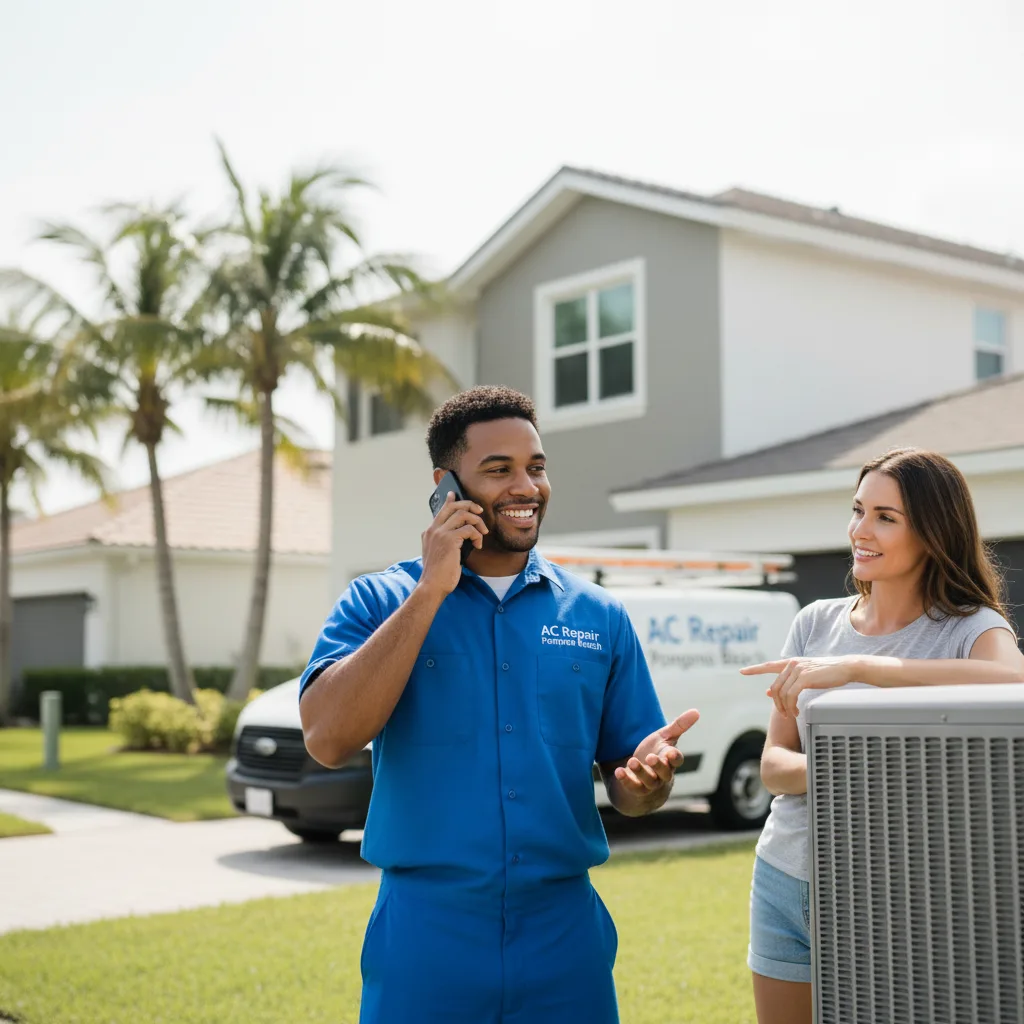 AC Repair Pompano Beach customer support in Branford